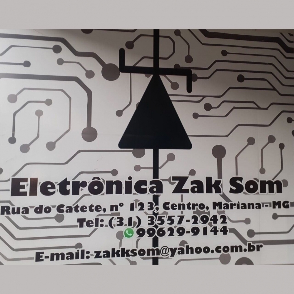 Logo Eletrônica Zak Som