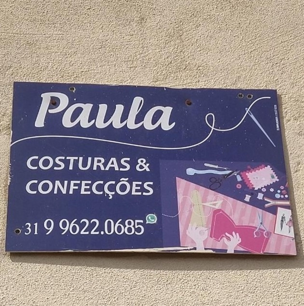 Logo Paula Confecção de de Roupas
