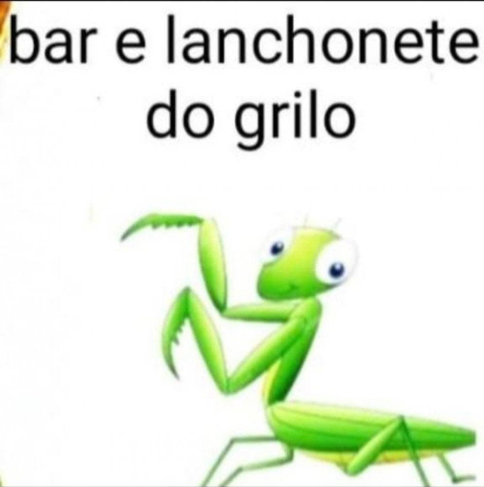 Logo Bar e lanchonete do grilo
