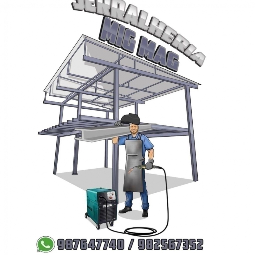 Logo Serralheria Mig Mag
