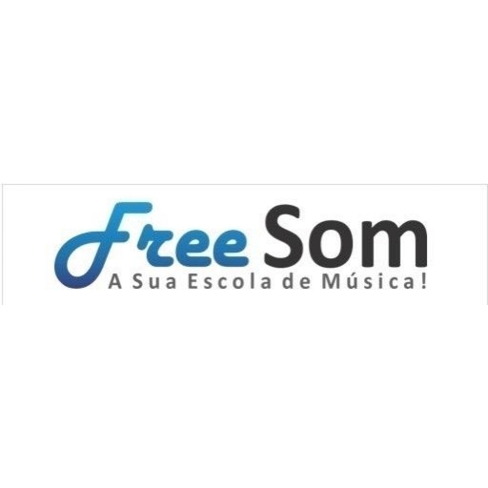 Logo Free Som Escola de Música
