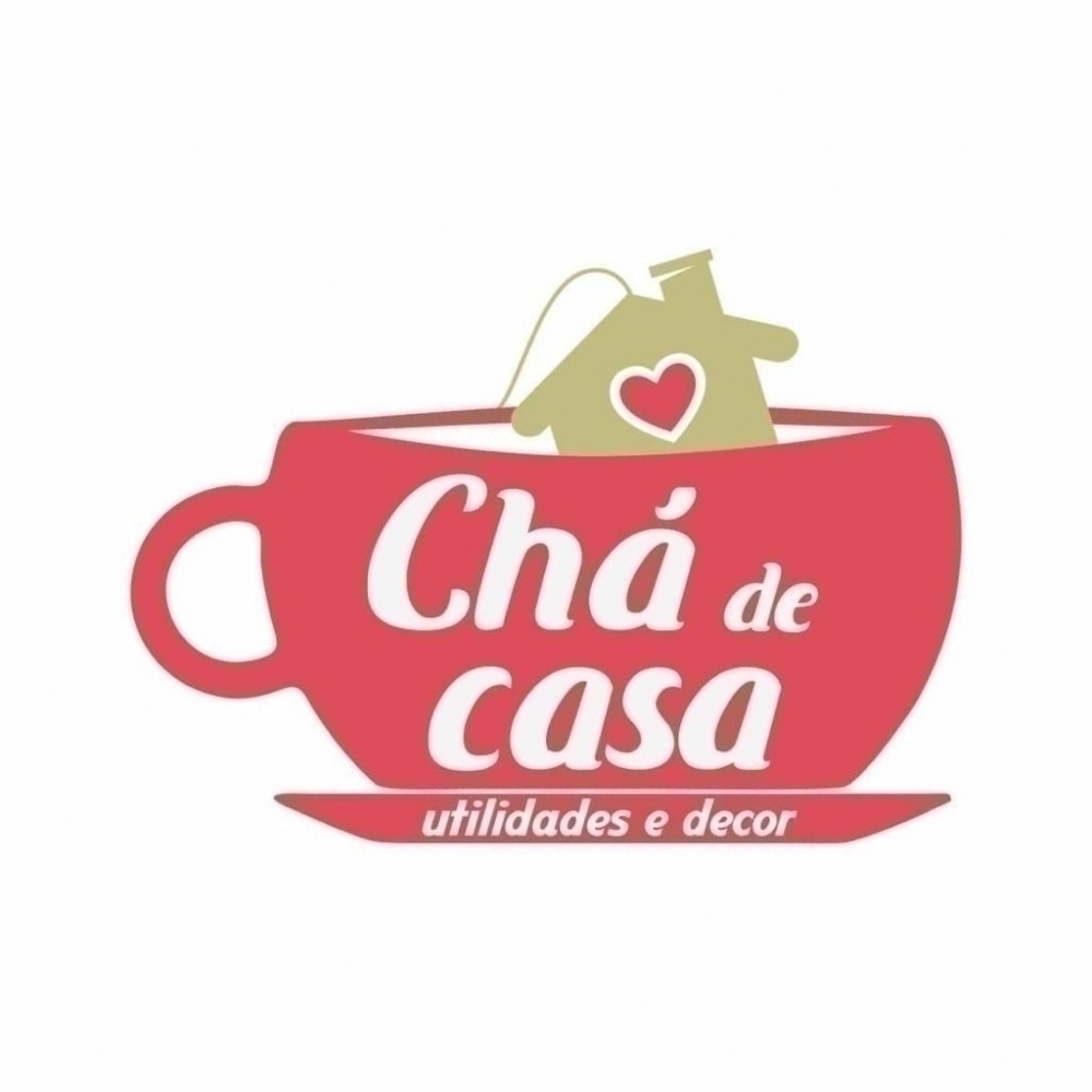 Logo Chá de Casa & Decor