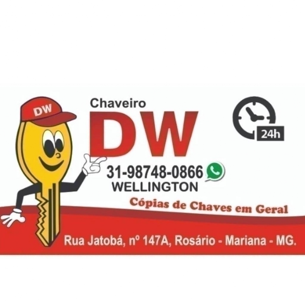 Logo Chaveiro DW