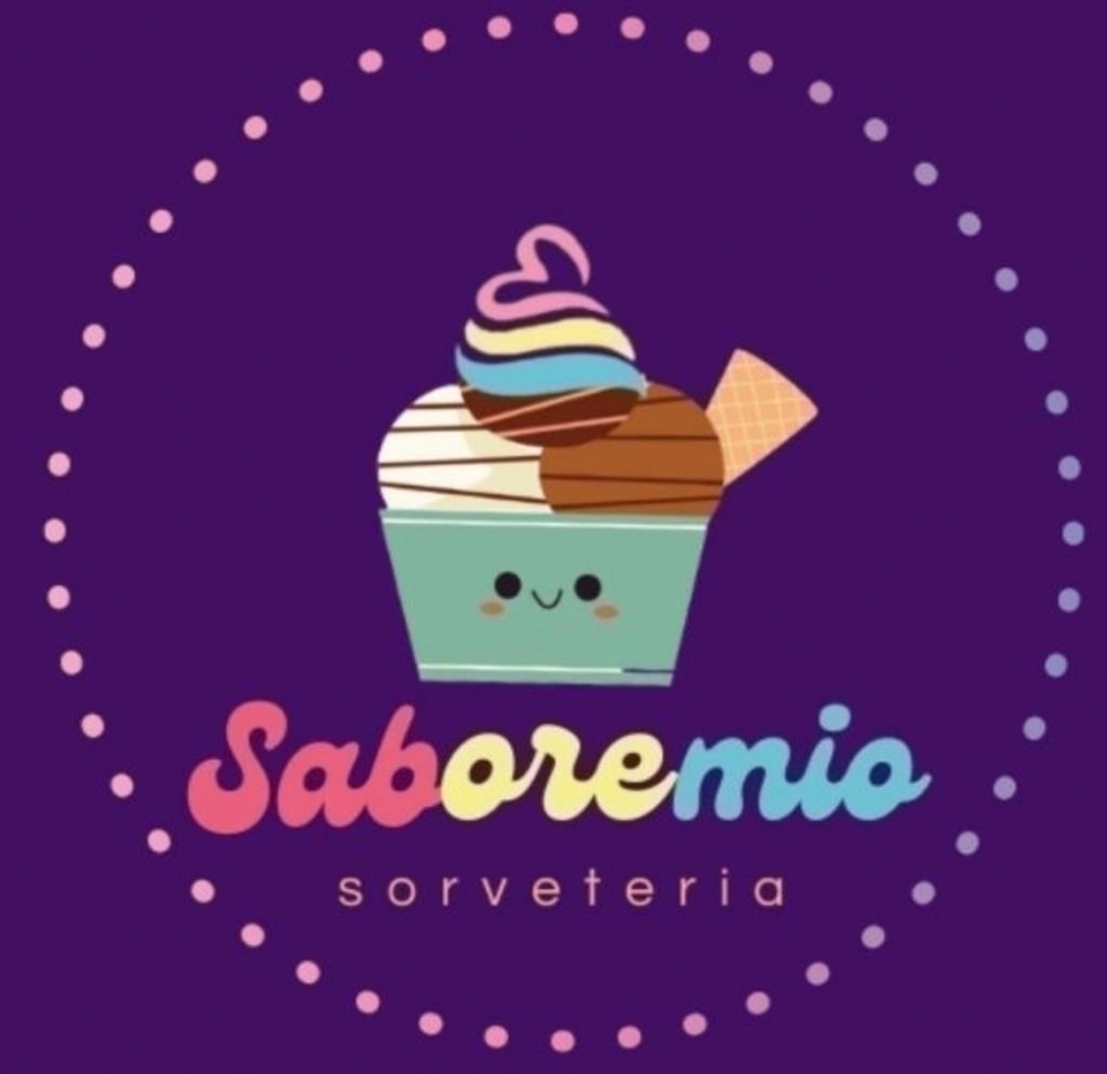 Logo Sorveteria Saboremio