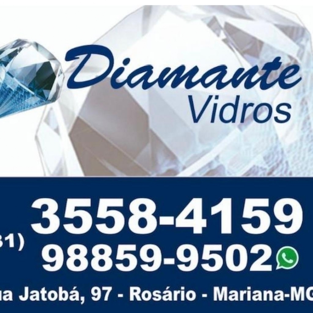 Logo Diamante Vidraçaria