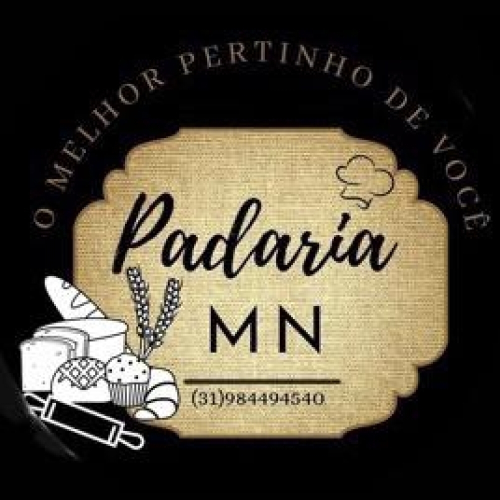 Logo Padaria MN