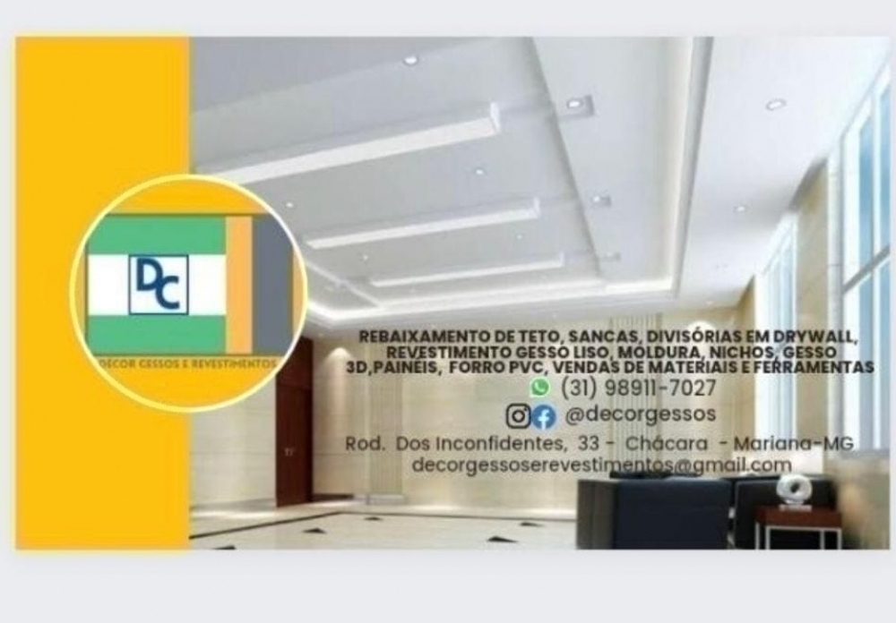 Logo Decor Gessos e Revestimentos