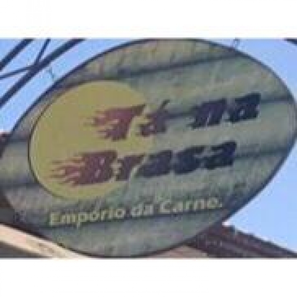 Logo Tá na Brasa Churrasquinho & Cia