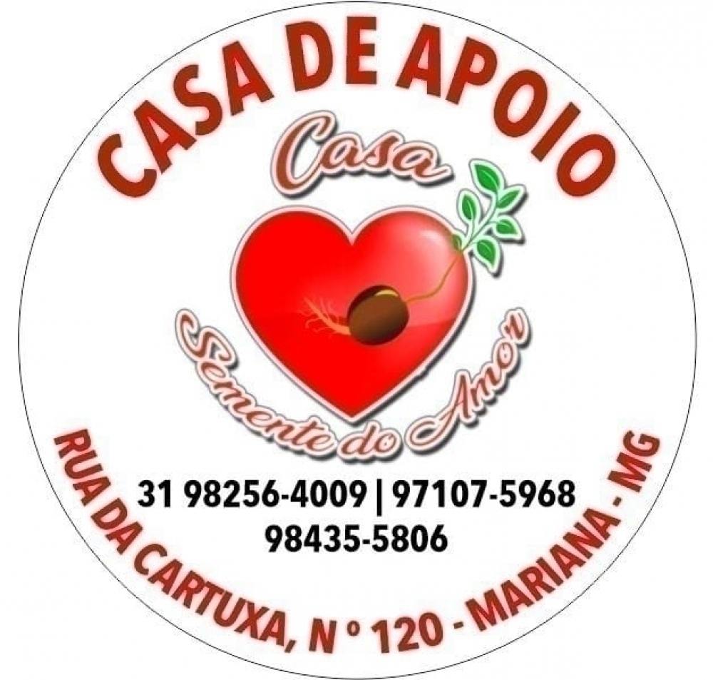 Logo Casa de Apoio Sementes do Amor
