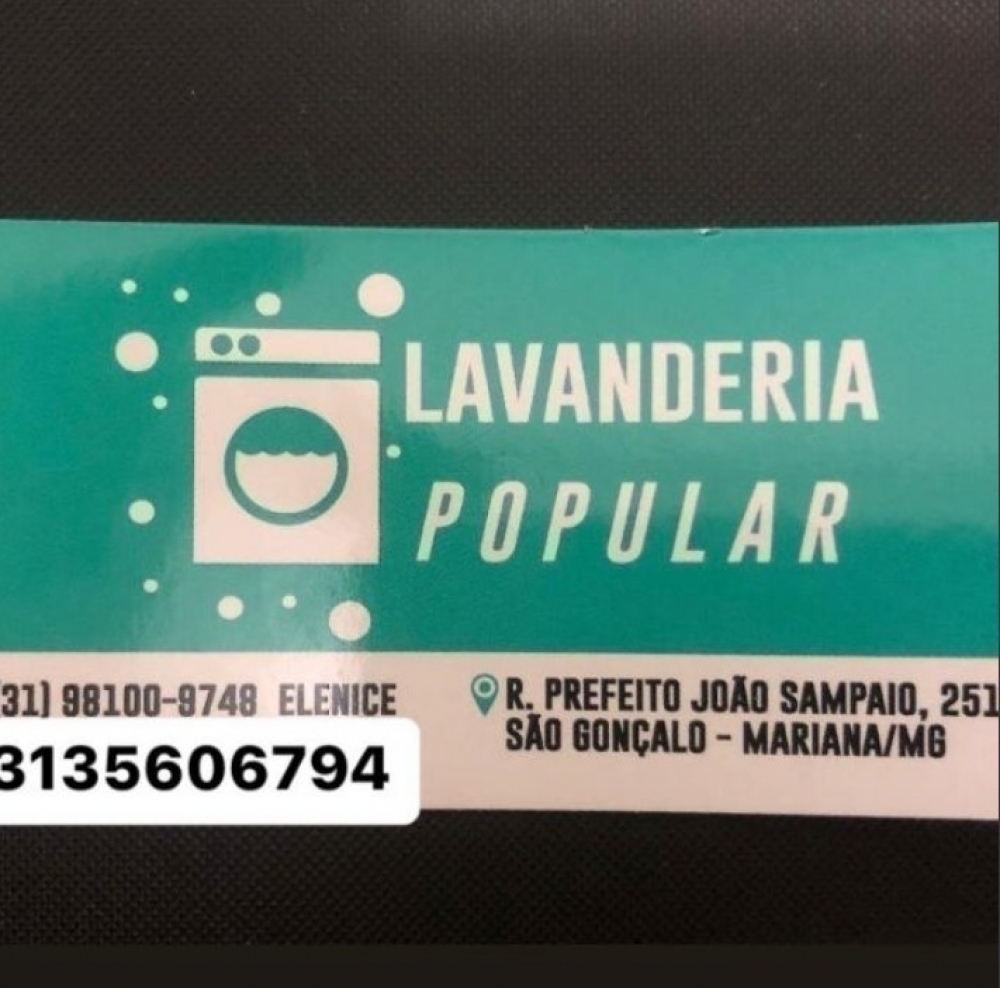 Logo Lavanderia Popular