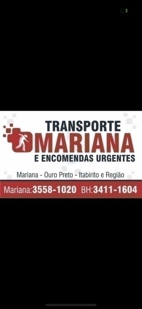 Logo Transporte Mariana Encomenda Urgente