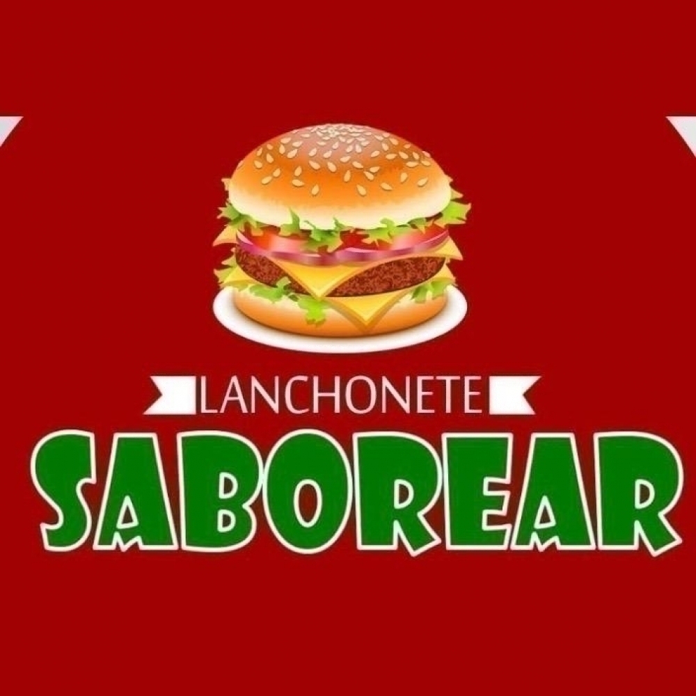 Logo Lanchonete Saborear